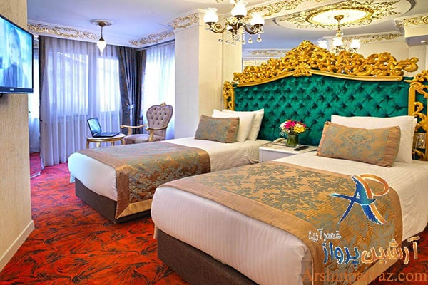 اتاق های هتل وایت مونارچ استانبول