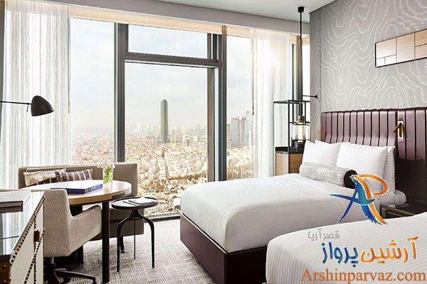 اتاق های هتل فیرمونت کوازار