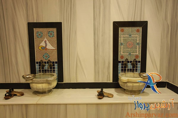 حمام ترکی هتل گلدن پارک