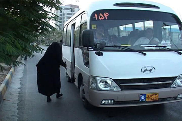 مینی بوس در کیش