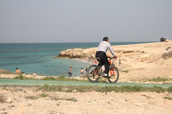 دوچرخه سواری در کیش