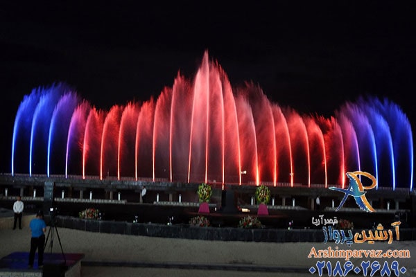 آبنمای آوای خلیج فارس کیش