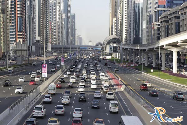 خیابان شیخ زاید دبی