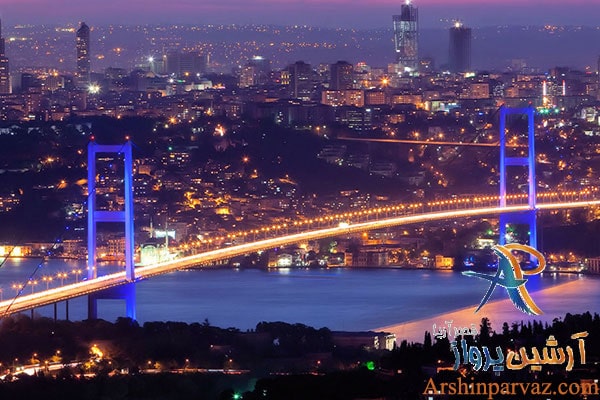 تنگه بسفر در شب