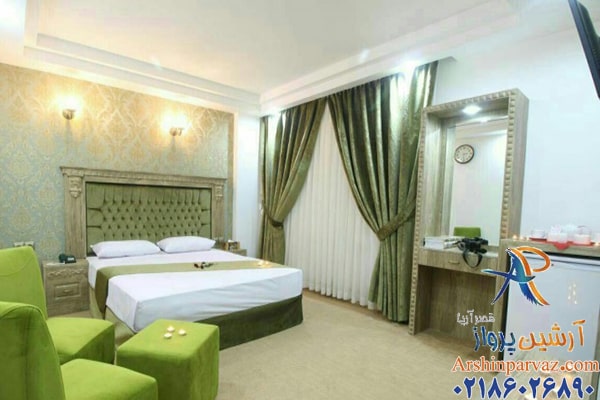 اتاق های هتل ملیسا مشهد