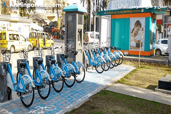 حمل-و-نقل-عمومی-آنتالیا-دوچرخه-برقی