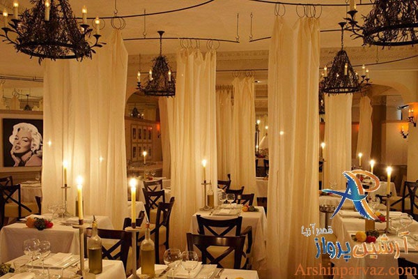 فضای داخلی رستوران نیکول