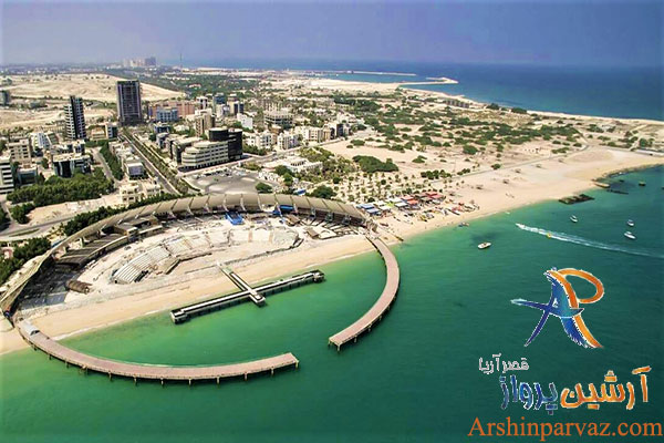 ساخت جزیره مصنوعی در کیش