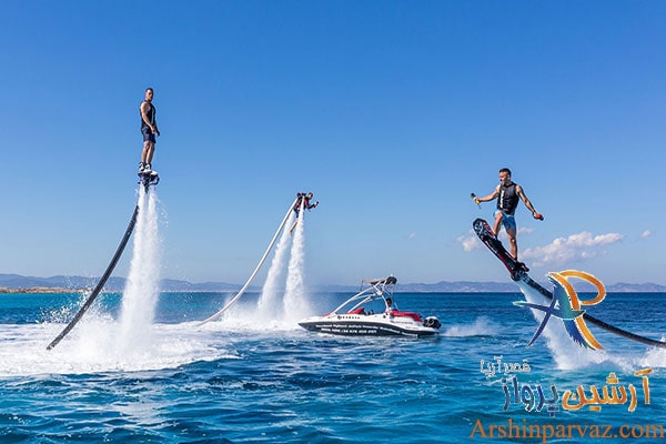 تفریحات آبی ارزان در کیش