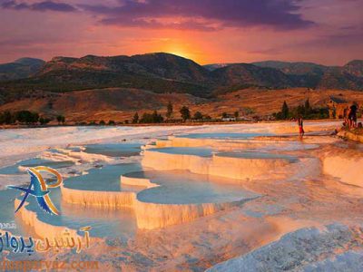 پاموکاله در ترکیه