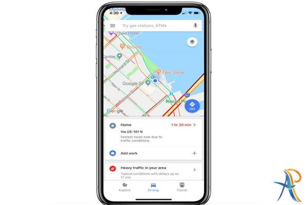 موقعیت مکانی هتل